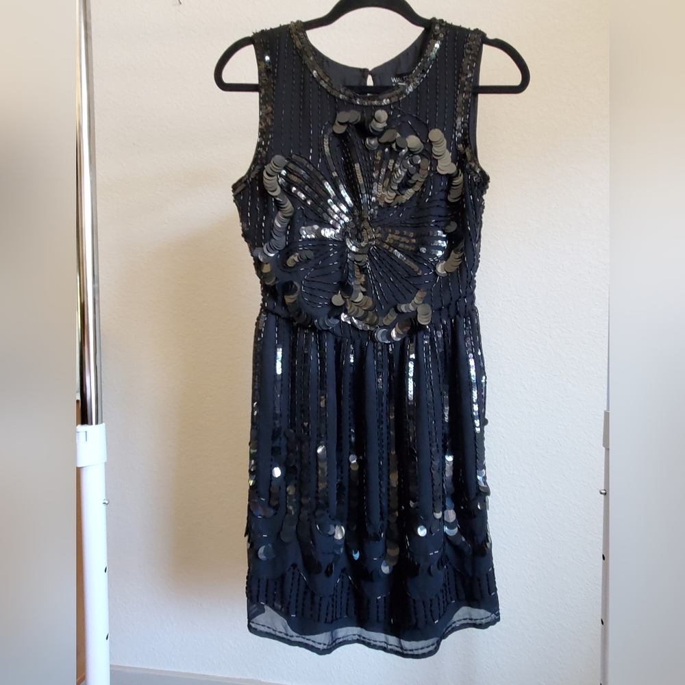 Black dress by Walter Baker Evening